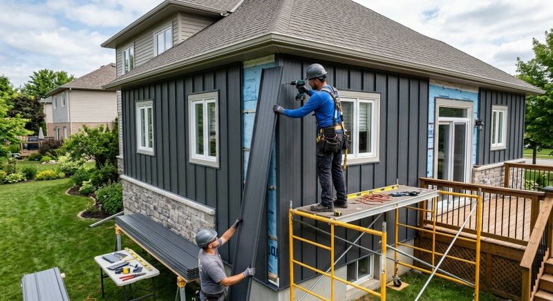 Sheet Metal Siding Replacement in Stamford, CT